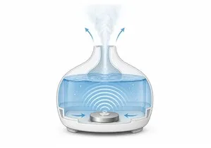 eteriniu alieju difuzorius ultragarsines vibracijos metodas