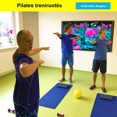 pilates treniruotes vilniuje